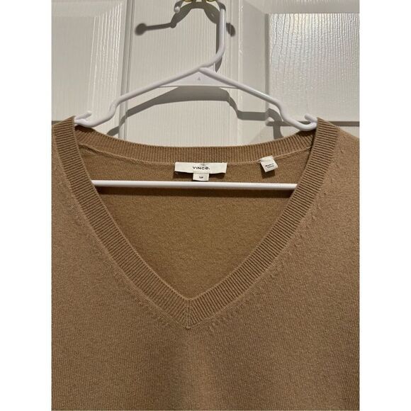 Vince 100% Cashmere Weekend V-Neck Sweater Women’s Small - Picture 9 of 12